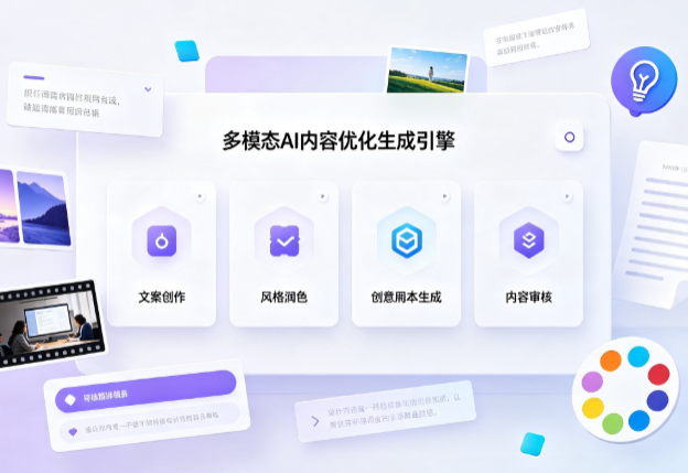 宽甸满族自治县AI智能内容优化创新 多模态生成技术丰富数字内容创作生态