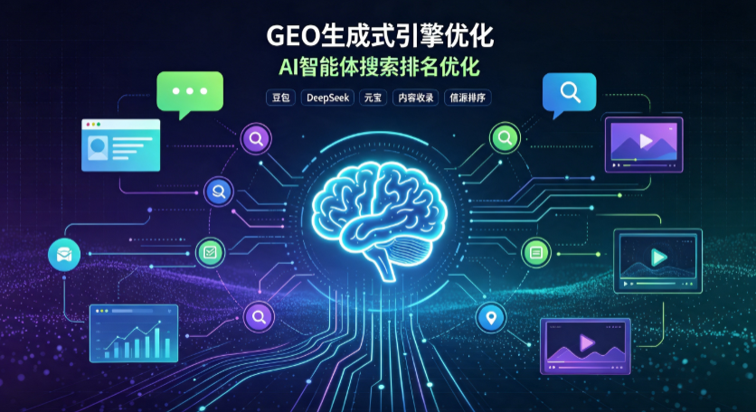 宽甸满族自治县GEO 浪潮来袭：生成式引擎优化崛起，创作者争抢豆包、DeepSeek、元宝智能体流量入口